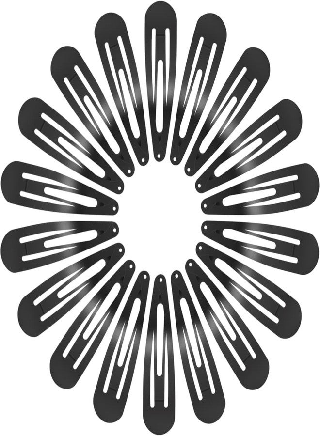 Accessorize Kingdom Tic Tac Hair Clips Hair Accessories for Women and Girls (Matte Black, S (Pack of-2) 24pcs) - Image 2