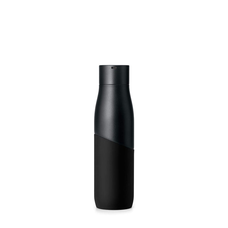 LARQ Bottle Movement PureVis - Lightweight Self-Cleaning and Non-Insulated Stainless Steel Water Bottle with UV Water Sanitizer  24oz  Black/Onyx - Image 3