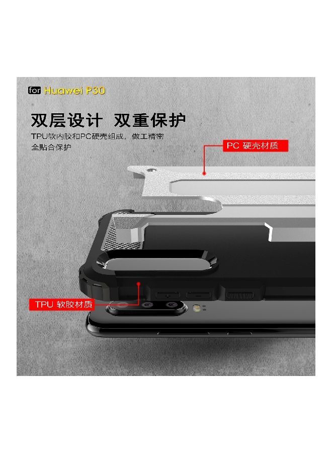 NIBEMINENT Armor Case Cover For Huawei P30 Grey - Image 2