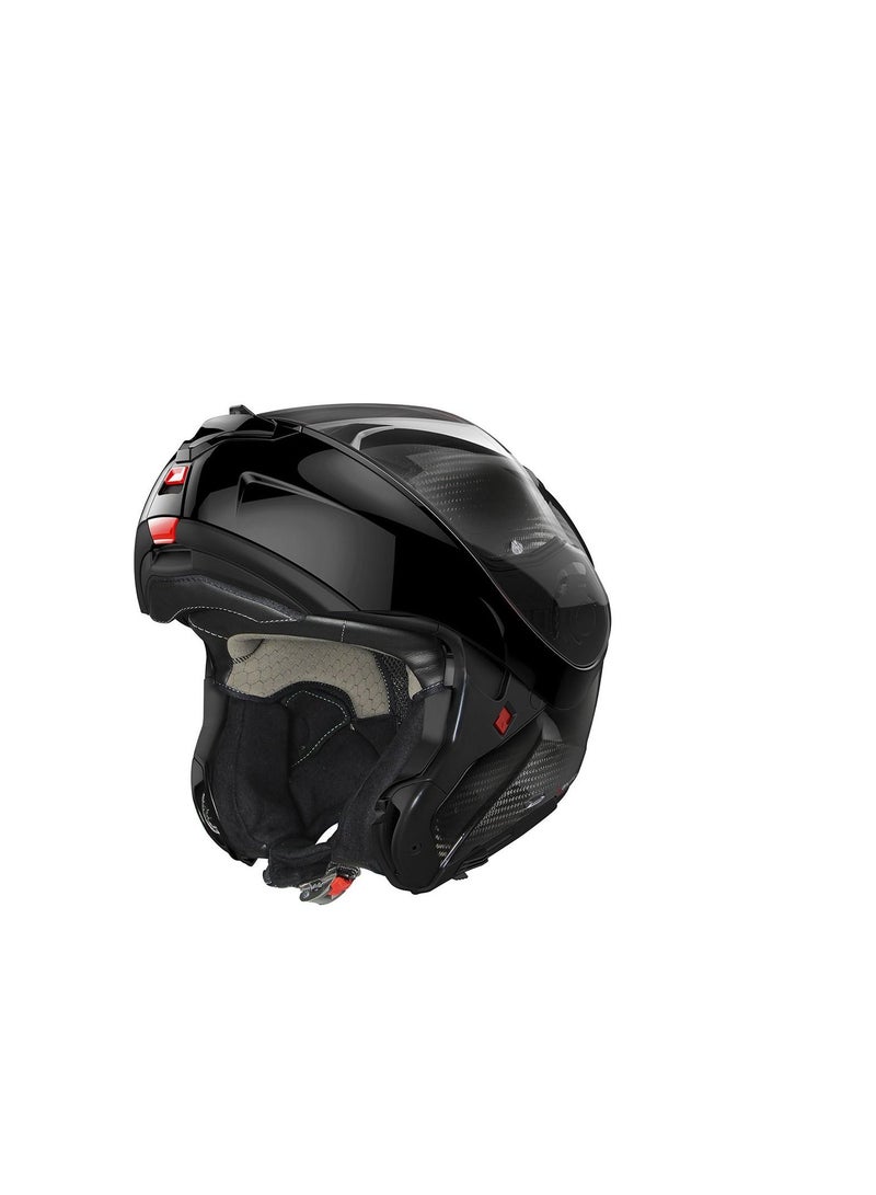X-Lite X-Lite X-1005 Ultra Carbon Dyad 002 Flat Black Flip-Up Motorcycle Helmet-2X-Large  - Image 4