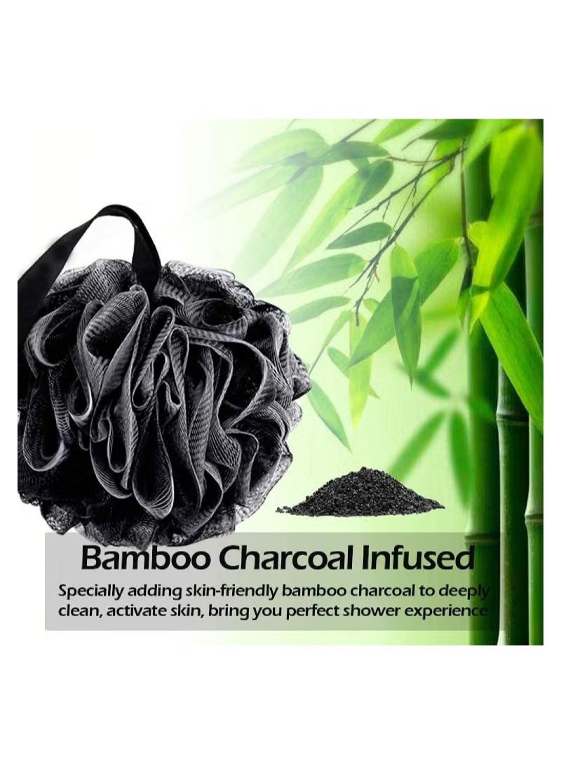 3 عبوات من إسفنجة الاستحمام لتقشير ليفة الاستحمام - Image 4