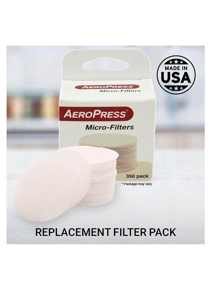 AeroPress - Replacement Filter Pack Microfilters For The AeroPress Coffee And Espresso Maker 350 count - Image 1