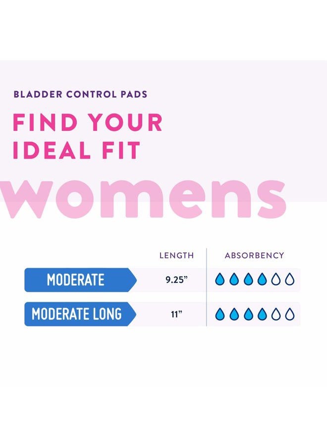 Prevail Incontinence Bladder Control Pads for Women, Moderate Absorbency, Regular Length, 180 Count (packaging may vary) - Image 2