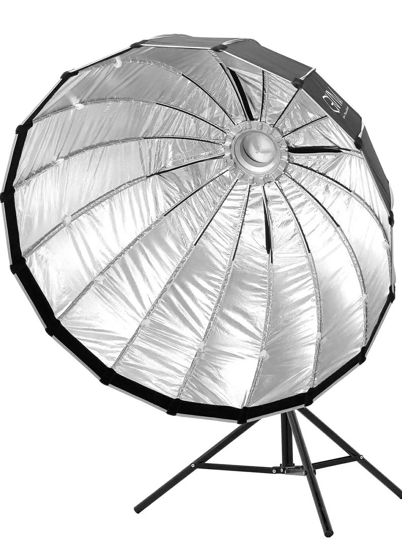 GVM 35-Inch Lighting Softbox with Bowens Mount and Honeycomb Grid, Foldable Speedlight Umbrella with Carrying Bag for Studio Photography