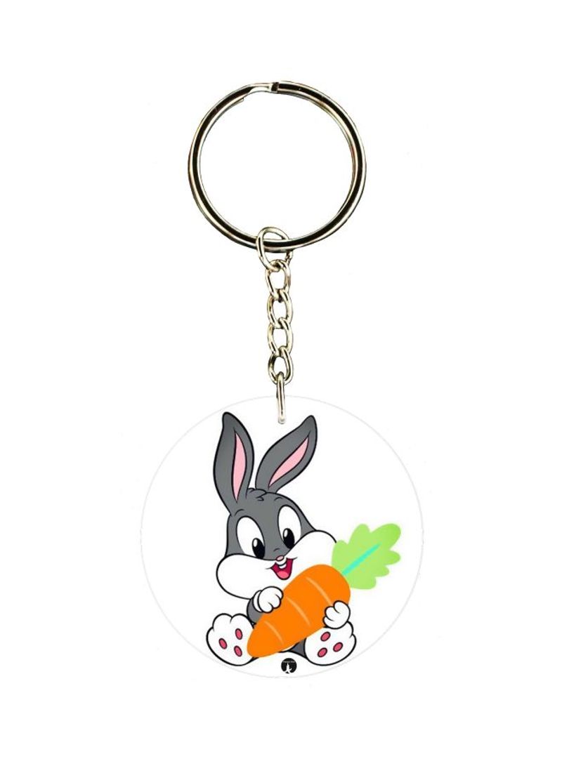 RKN Bugs Bunny Printed Keychain