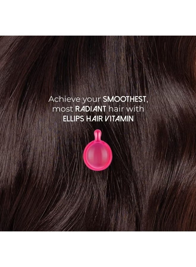 أليبس علاج الشعر بالفيتامينات من إيليبس، 50 كبسولة - زيت للشعر وواقي من الحرارة للشعر المجعد - يدعم صحة الشعر ولمعانه - Image 2