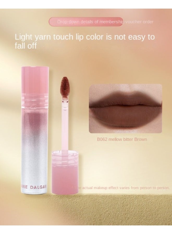 cloud Velvet Air Lip Cream, Long-lasting Non-sticky Cup-proof Matte Velvet Lip Gloss For Students, Natural Look - Image 1