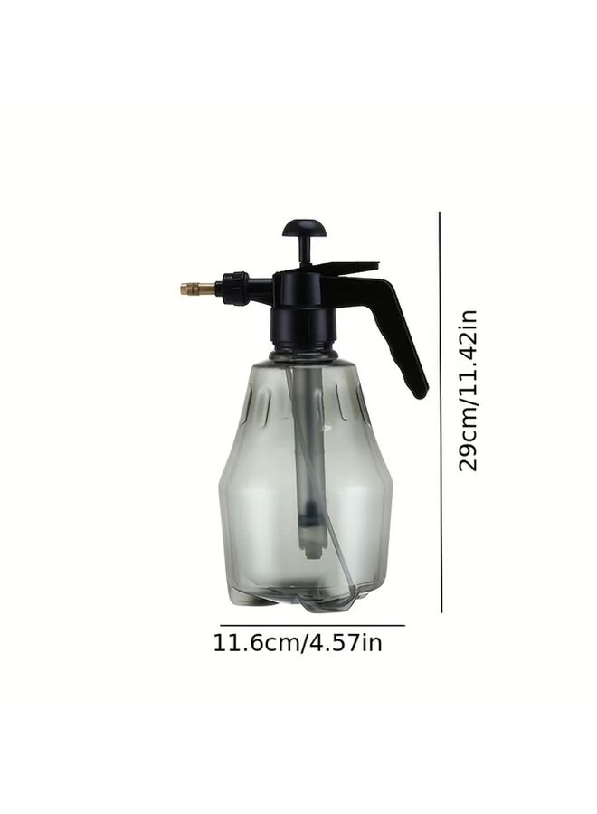 1 Gallon Air Pressure Sprayer Watering Can Grey For Household Garden Potted Plants Adjustable Nozzle Alcohol Disinfection Tool - Image 3