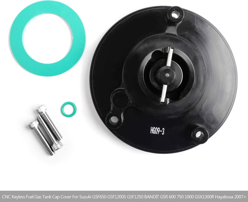 Areyourshop غطاء خزان الوقود بدون مفتاح CNC لدراجة SUZUKI GSXR 600/750/1000 GSR 600/750 03-18، يرجى التحقق من الوصف لنماذج التركيب الدقيقة - Image 3