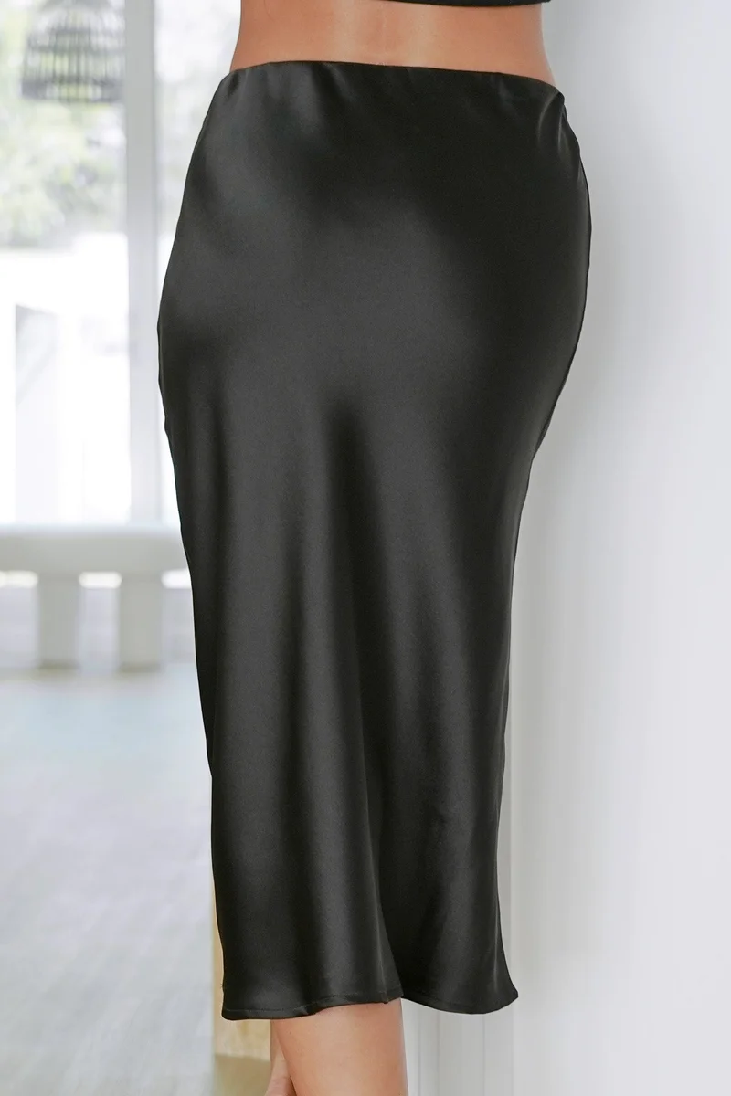 NOMAD Satin Slip Skirt