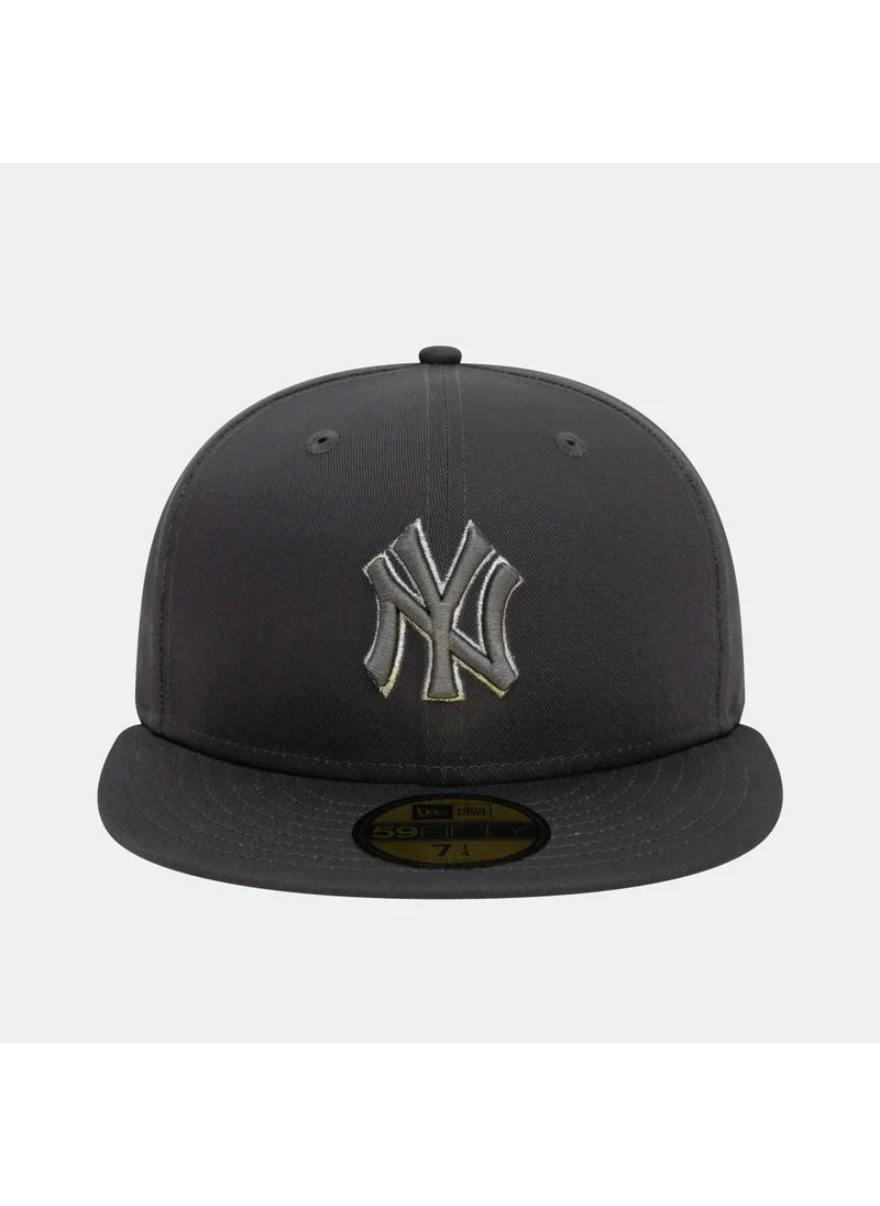 NEW ERA Men's MLB New York Yankees Metallic Outline 59FIFTY Cap