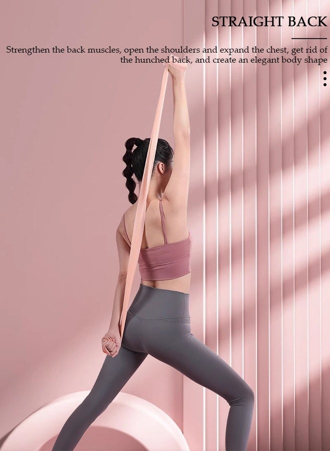 DUNISO مجموعة أربطة مقاومة مكونة من 5 قطع، أربطة تمرين مرنة، مجموعة العلاج الطبيعي، فرقة التوتر، فرقة التعافي، أربطة تدريب القوة لليوجا، البيلاتيس، إعادة تأهيل اللياقة البدنية، تدريب القوة - Image 4