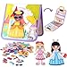 CHEFAN Felt DressUp Dolls SetPretend Play Dress Up Game with Felt Board Outfit and Accessory PiecesPerfect for Little Girls 3 - Image 2