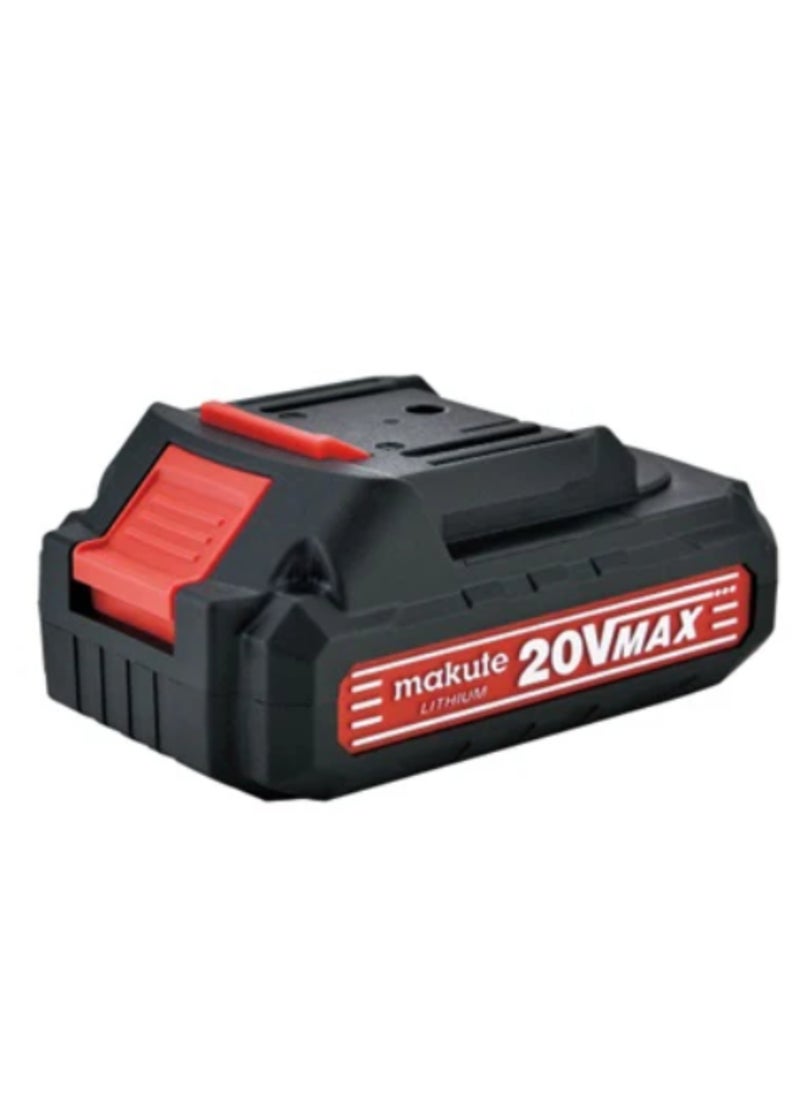 makute 20V Lithium-Ion Battery, 2.0Ah Rechargeable Slider Battery for Power Tools, Compact & Lightweight, Overcurrent & Overheating Protection, Durable Replacement Battery for Cordless Tools, 5420-15C  - Image 1