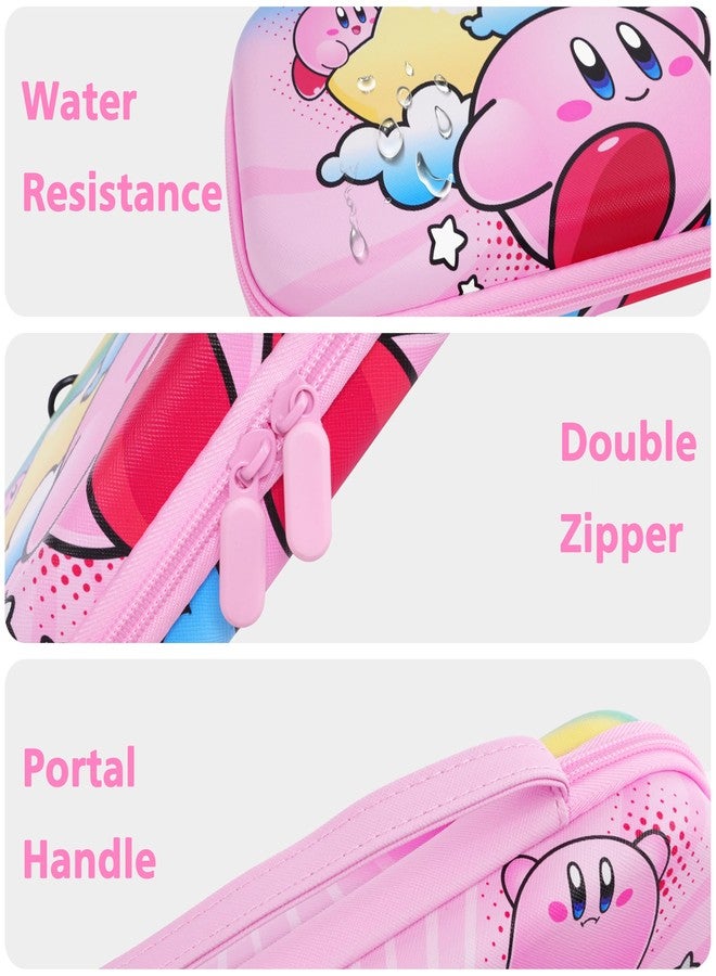 TIKOdirect Carrying Case for Switch 2(2025), Cute Portable Travel Bag in Newest Updated Design of Pink Interior with an Adjustable Shoulder Strap, Pink - Image 4