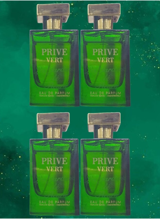 PRIVE - 4 Pieces Prive Vert Perfume 100ml EDP - Image 1