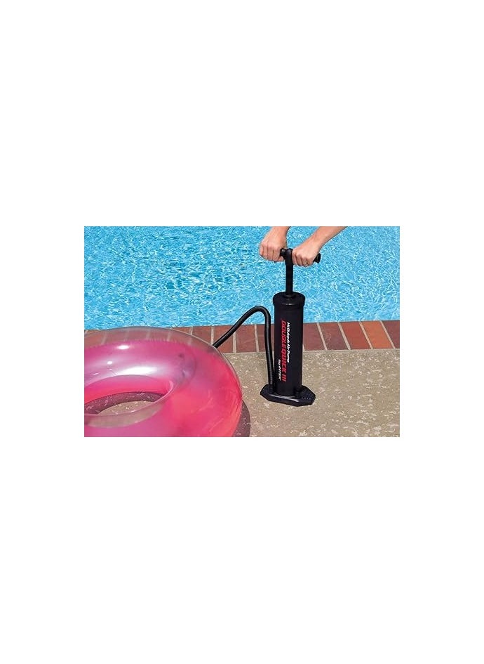 INTEX - Intex Double Quick III Hi-Output Hand Air Pump, Black - Image 1
