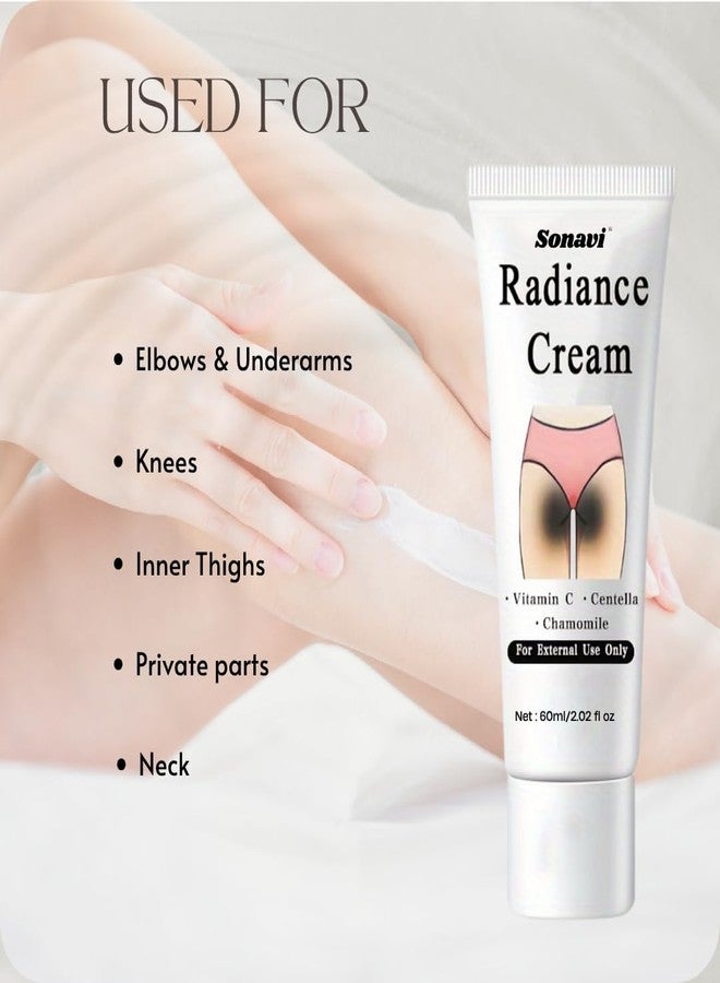 Sonavi Radiance Cream | 2X Spot Reduction | Pro-Peptide Radiance Cream | for Men & Women | 60g (Pack - 3) - Image 3