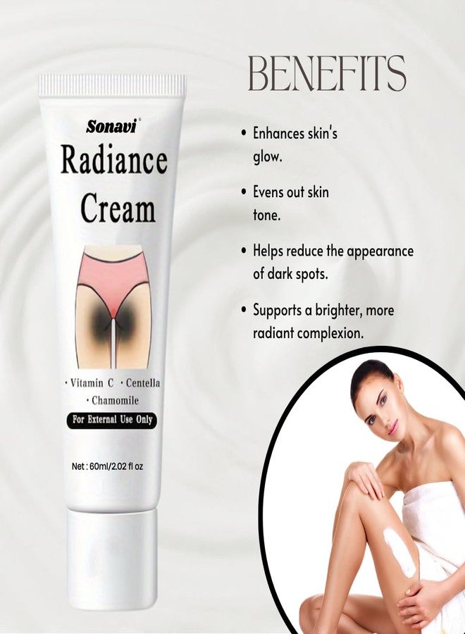 Sonavi Radiance Cream | 2X Spot Reduction | Pro-Peptide Radiance Cream | for Men & Women | 60g (Pack - 3) - Image 4