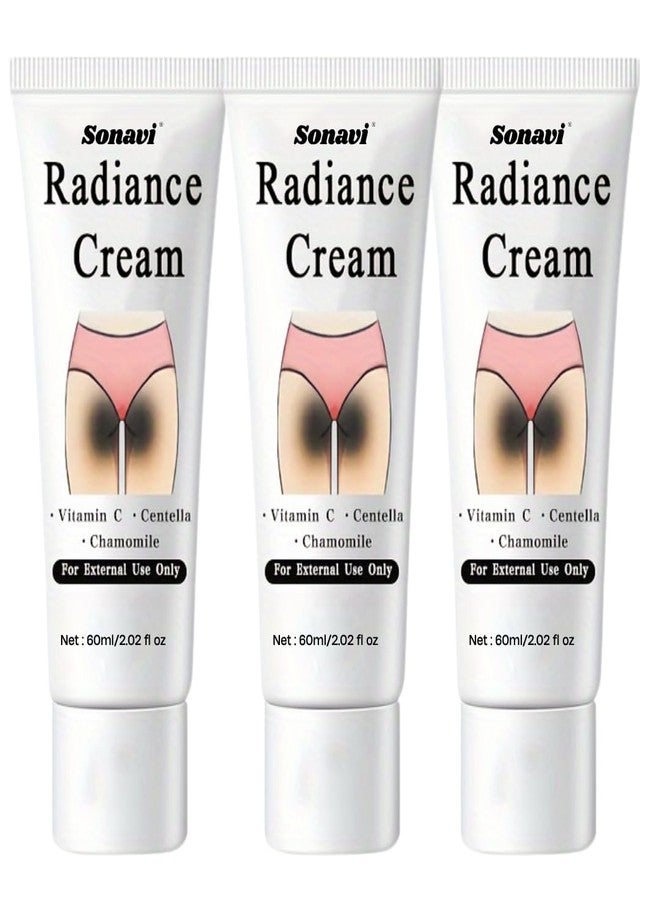 Sonavi Radiance Cream | 2X Spot Reduction | Pro-Peptide Radiance Cream | for Men & Women | 60g (Pack - 3) - Image 1
