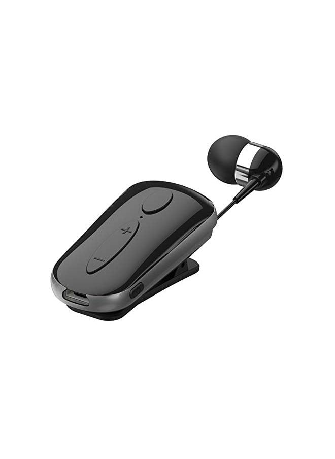Bluetooth Headset Wireless Earpiece With Microphone For Cell Phones/Iphone/Samsung/Lg, Handsfree Calling Noise Cancelling, Nilewei Bluetooth V4.1 Single Earbud For Office Trucker Driver(Retractable)