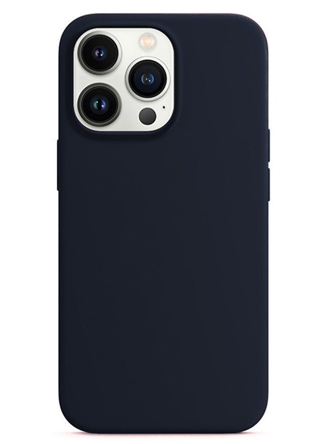 CATANES Protective Soft Silicone Case Cover for iPhone 13 Pro - Royal Blue - Image 1