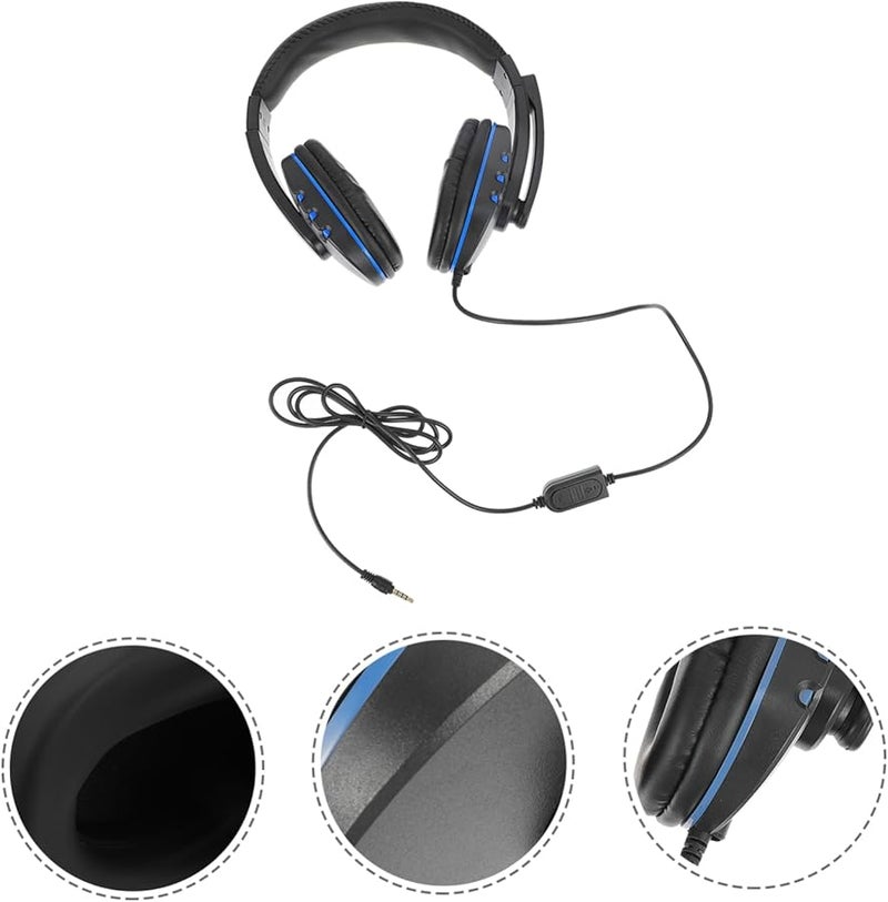 Gaming Headset with Noise Cancelling Microphone Comfortable Over Ear Headphones for PC Laptop - Image 2