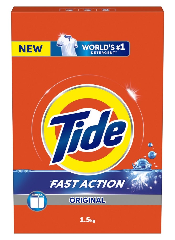 Fast Action Laundry Detergent Powder 1.5kg
