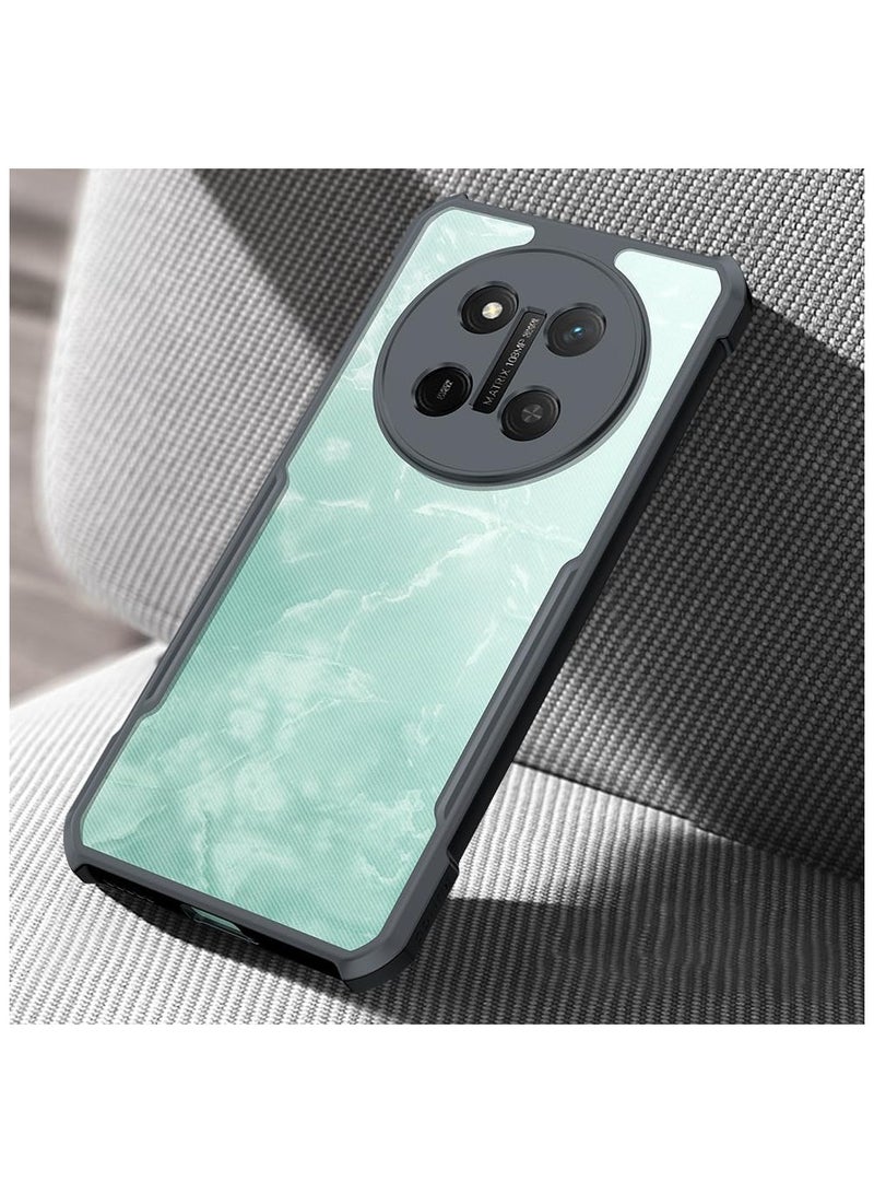 عام غطاء لهونر X9c بحجم 6.78 بوصة - غطاء هوائي خشن مضاد للسقوط - مادة TPU+PC - رقيق جدًا - مضاد للبياض - ظهر حماية دائم.