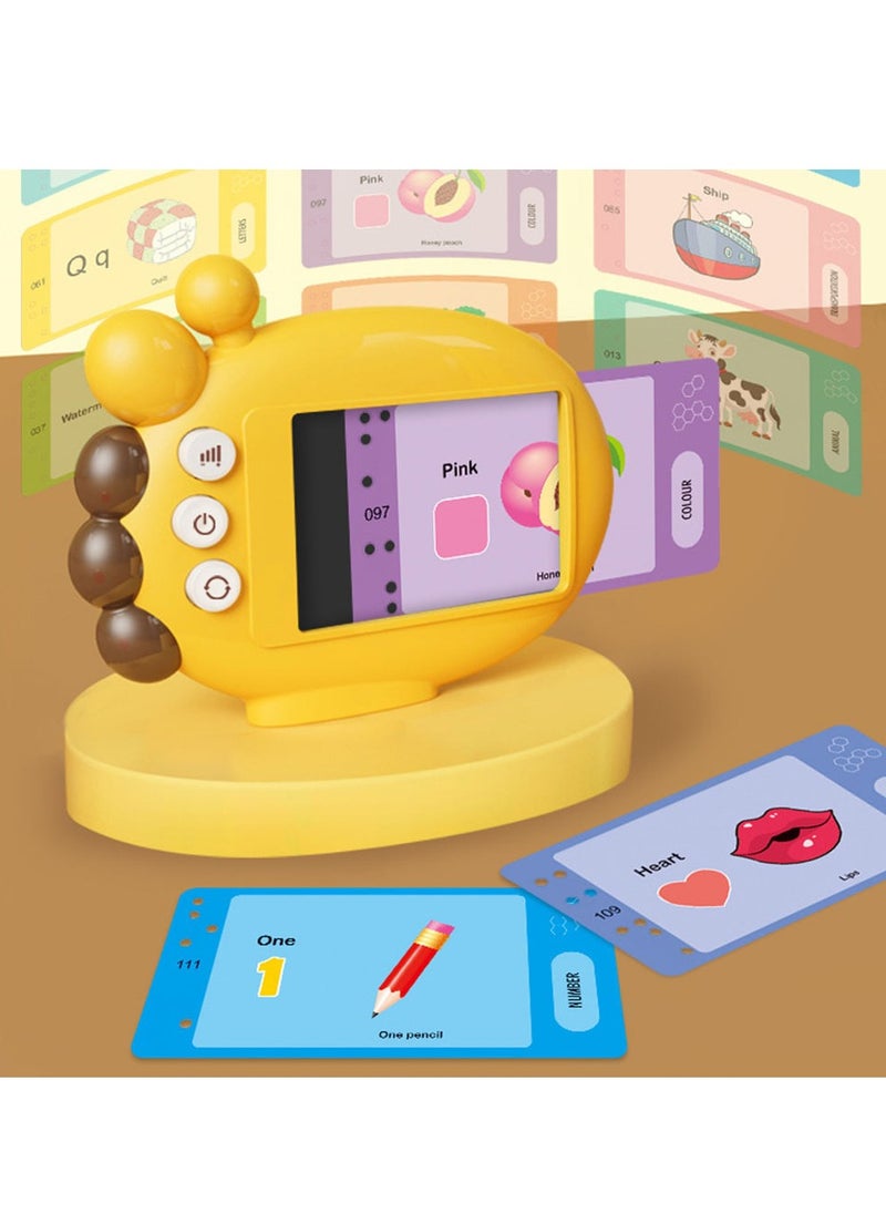 Talking Flash Cards Kids Toddler Flash Cards with 120 Sight Words Montessori Toys Autism Sensory Toys Speech Therapy Toys Learning Educational Toys Gifts