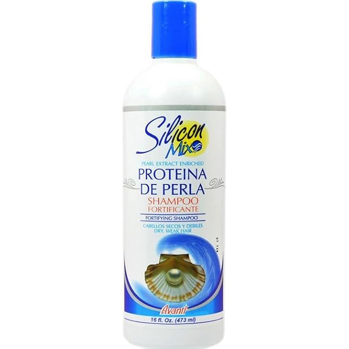 Silicon Mix Proteina De Perla & Shampoo 16 Oz Hair Treatment and Shampoo 16oz - Image 3