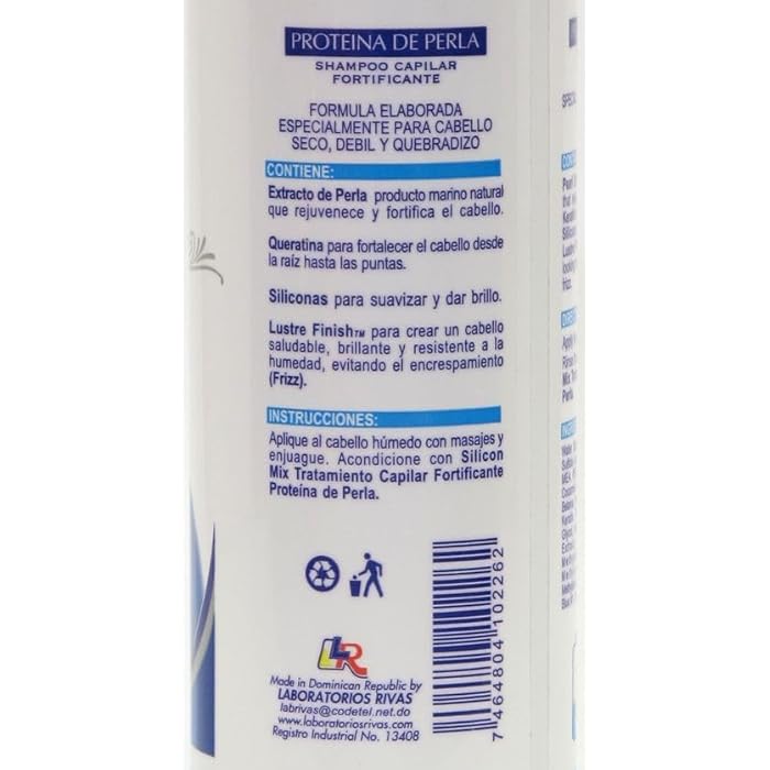 Silicon Mix Proteina De Perla & Shampoo 16 Oz Hair Treatment and Shampoo 16oz - Image 4