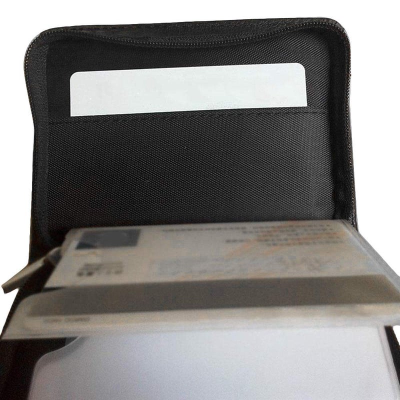 Paddsun Credit Card Holder Wallet RFID Blocking Leather Wallet for Men and Women with Zipper, Huge Storage Capacity - Image 5