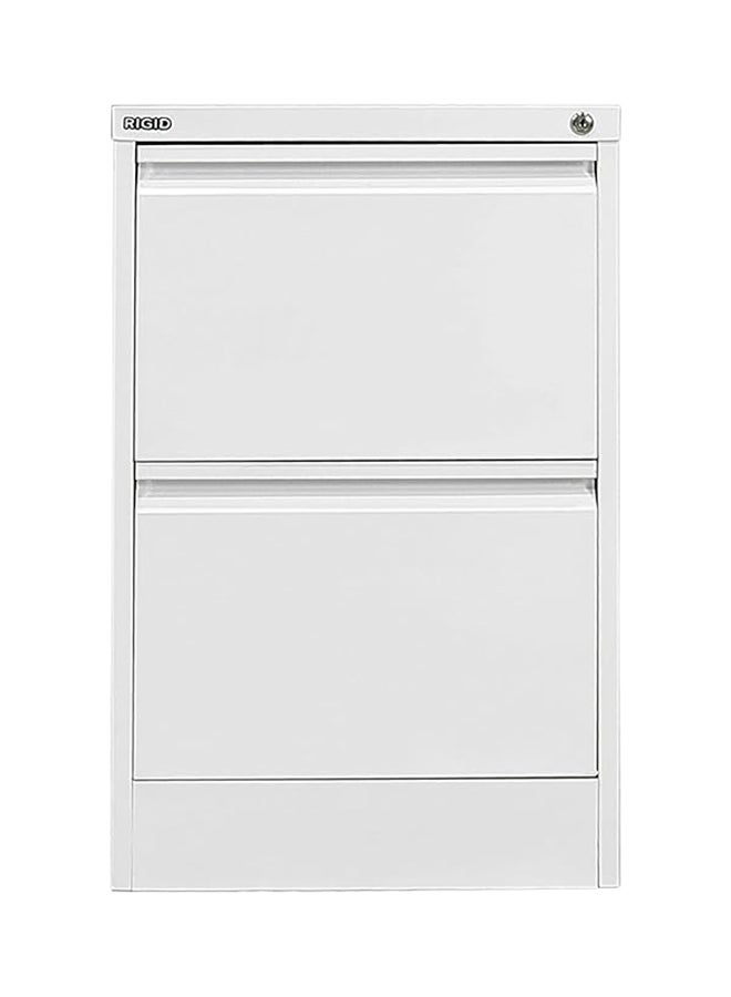 RIGID Steel Vertical Filing Cabinet Large Storage steel Cabinet, Metal Portable Cabinet with 2 Drawers - Image 4