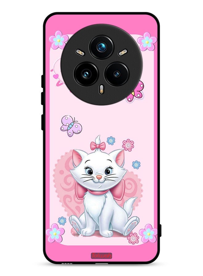 Tolwak Realme 14 Pro 5G Protective Case Cover Cute Lady Cat