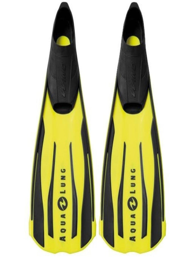 Wind Full Foot Fins - Yellow