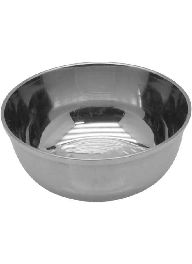 RAJ Raj Stainless Steel Serving Bowls, 6.5 cm, MV03.5, Curry Bowl, Salad Bowl, Side Bowl, Dessert Bowl  - Image 2
