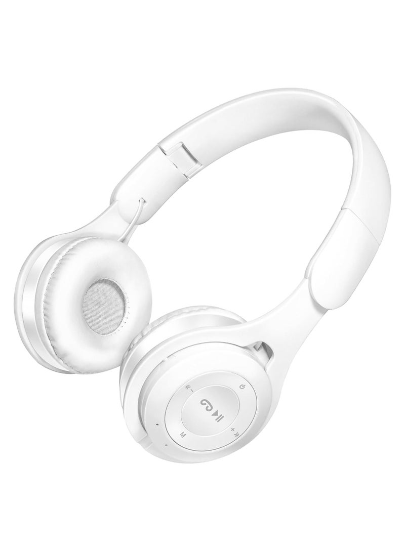 Digipace Wireless Headphones, Over-Ear Design with Wired Option, HD Microphone, Foldable and Lightweight for Home, Office and Computer Use - Image 2