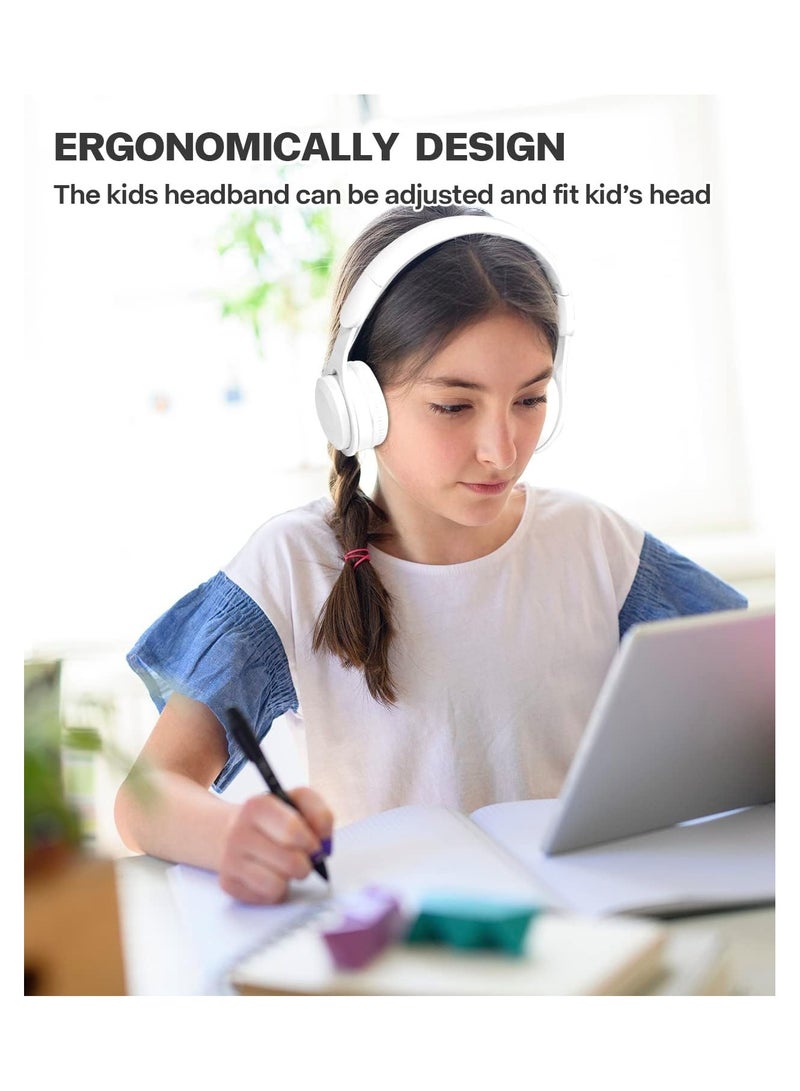 Digipace Wireless Headphones, Over-Ear Design with Wired Option, HD Microphone, Foldable and Lightweight for Home, Office and Computer Use - Image 5