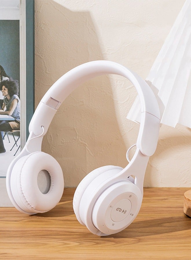 Digipace Wireless Headphones, Over-Ear Design with Wired Option, HD Microphone, Foldable and Lightweight for Home, Office and Computer Use - Image 1