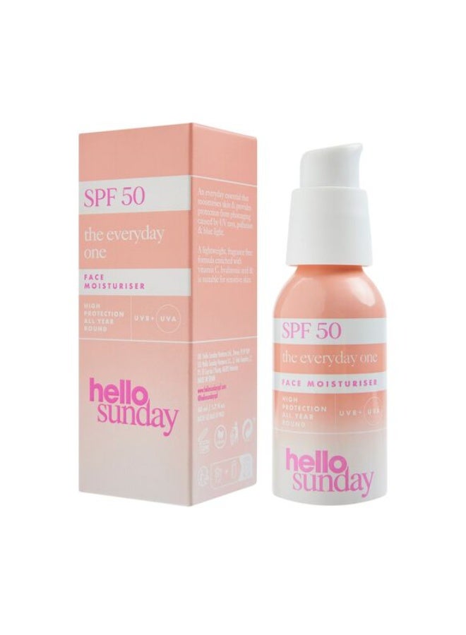 Hello Sunday The Everyday One - Face Moisturiser: SPF 50  50ML - Image 4
