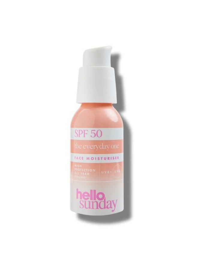 Hello Sunday The Everyday One - Face Moisturiser: SPF 50  50ML - Image 1