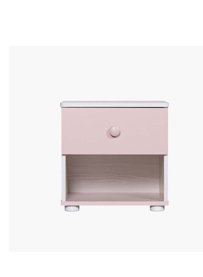 Home Box Anna 1-Drawer Nightstand 40x40x40 cm  - Image 4
