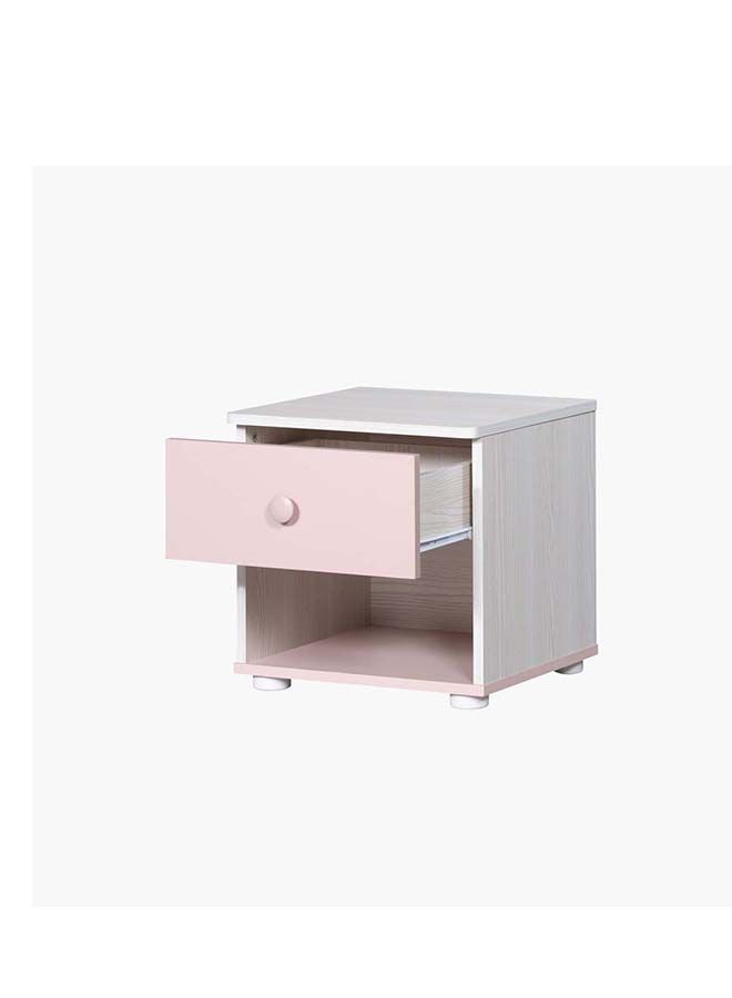 Home Box Anna 1-Drawer Nightstand 40x40x40 cm  - Image 3