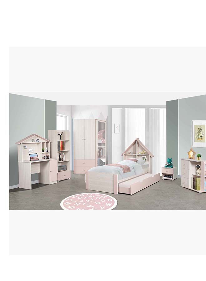 Home Box Anna 1-Drawer Nightstand 40x40x40 cm  - Image 5