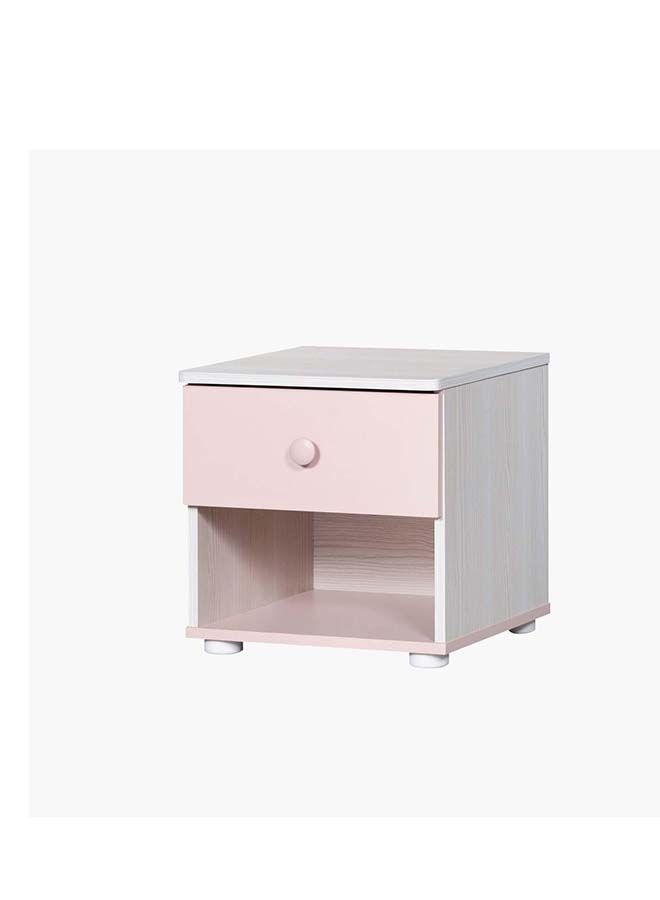 Home Box Anna 1-Drawer Nightstand 40x40x40 cm  - Image 2