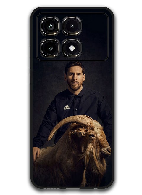 Protective Case Anti Scratch Shock Proof Bumper Cover For Xiaomi Redmi K70 Ultra Messi Goat