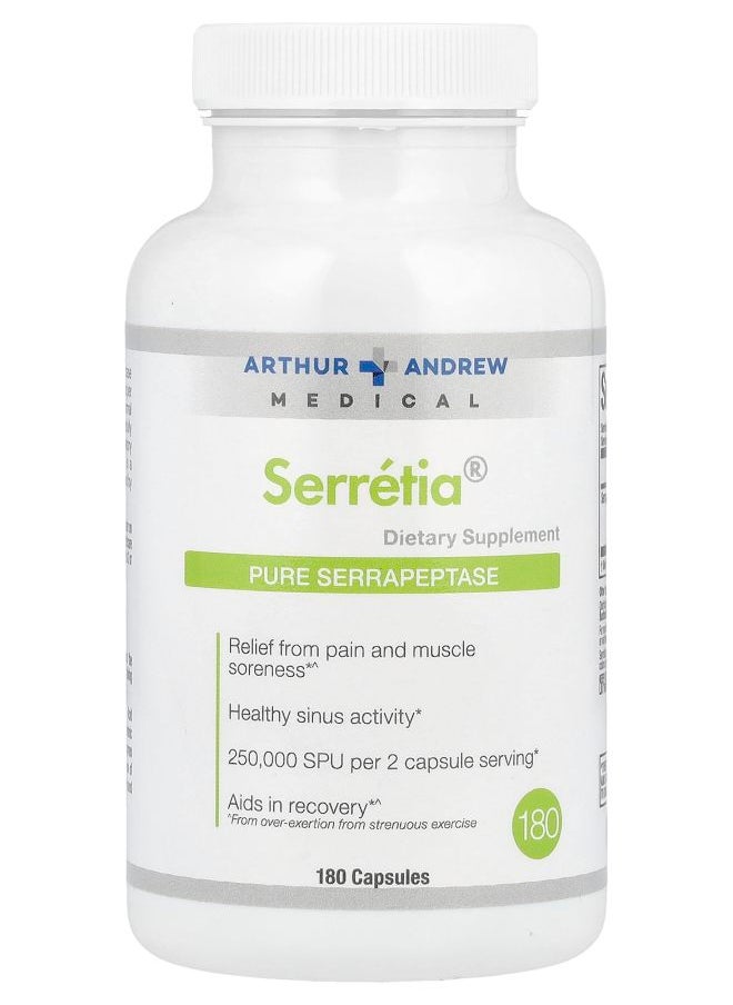 Serretia® Pure Serrapeptase 250000 SPU 180 Capsules (125000 SPU per Capsule) - pzsku/Z03AD5769AF24F9BACBFBZ/45/_/1728489540/cb82adc5-00b4-4323-8be5-6a92f75ce2b7