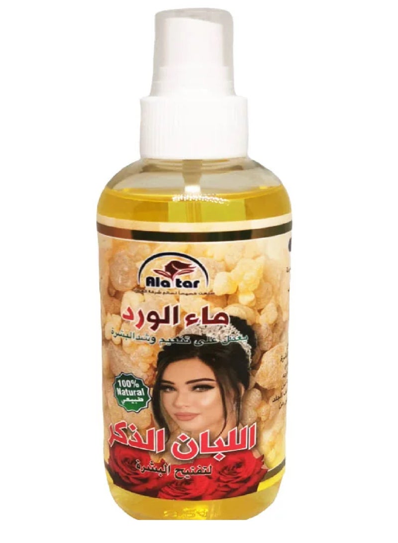 العطار ماء الورد مع اللبان الذكر لتفتيح البشرة  190 مل - Image 1