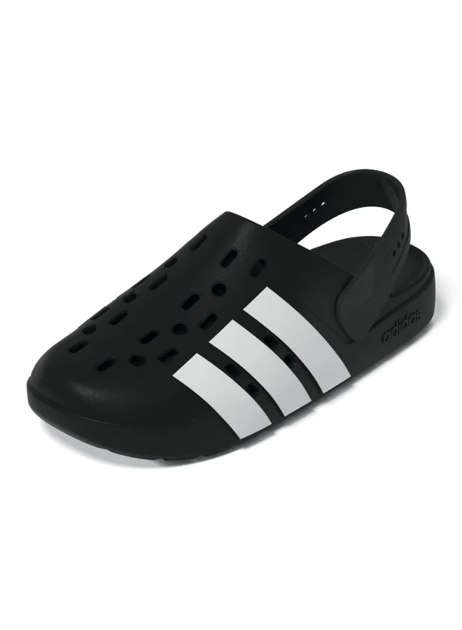 Adidas Adidas Adilette Clog 2.0 U Black Sportswear Sandals/Slippers For Unisex